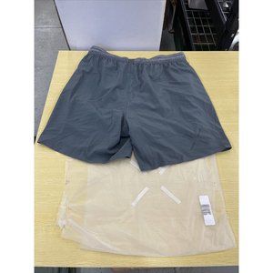 Ten Thousand Mens Training The Session Shorts 7” Large Gray New Not Lined